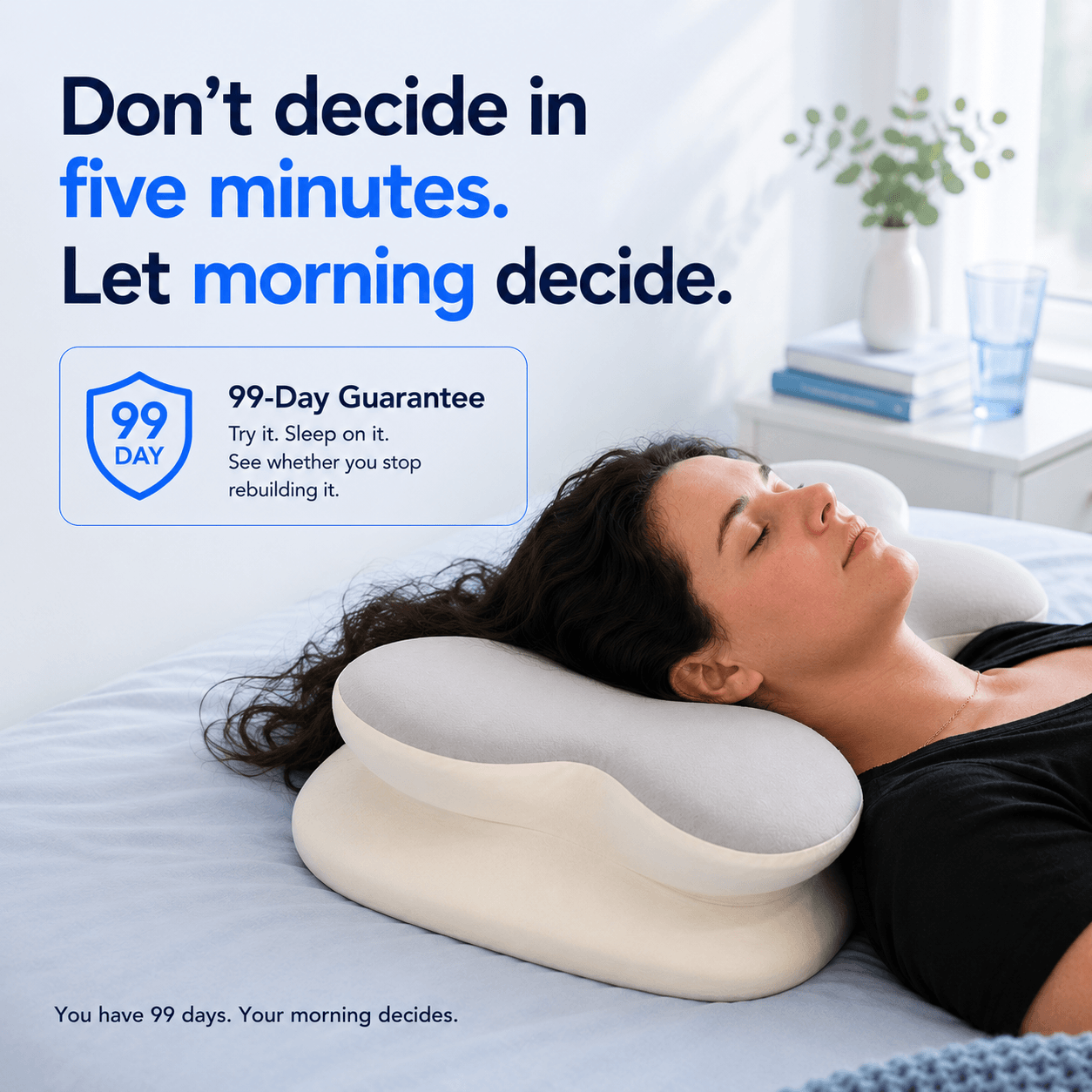 Oasis Cervical Neck Pillow — product image 7