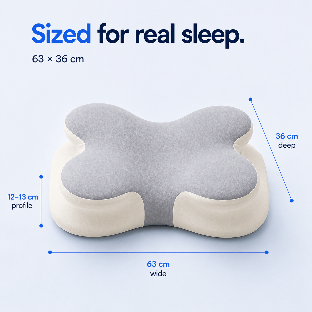 Oasis Cervical Neck Pillow — product image 6