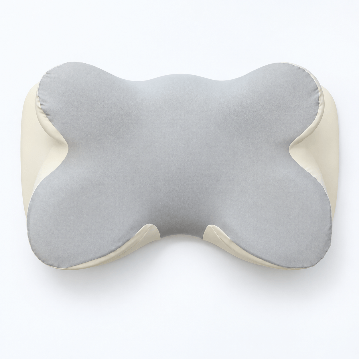 Oasis cervical pillow shoulder and arm recesses