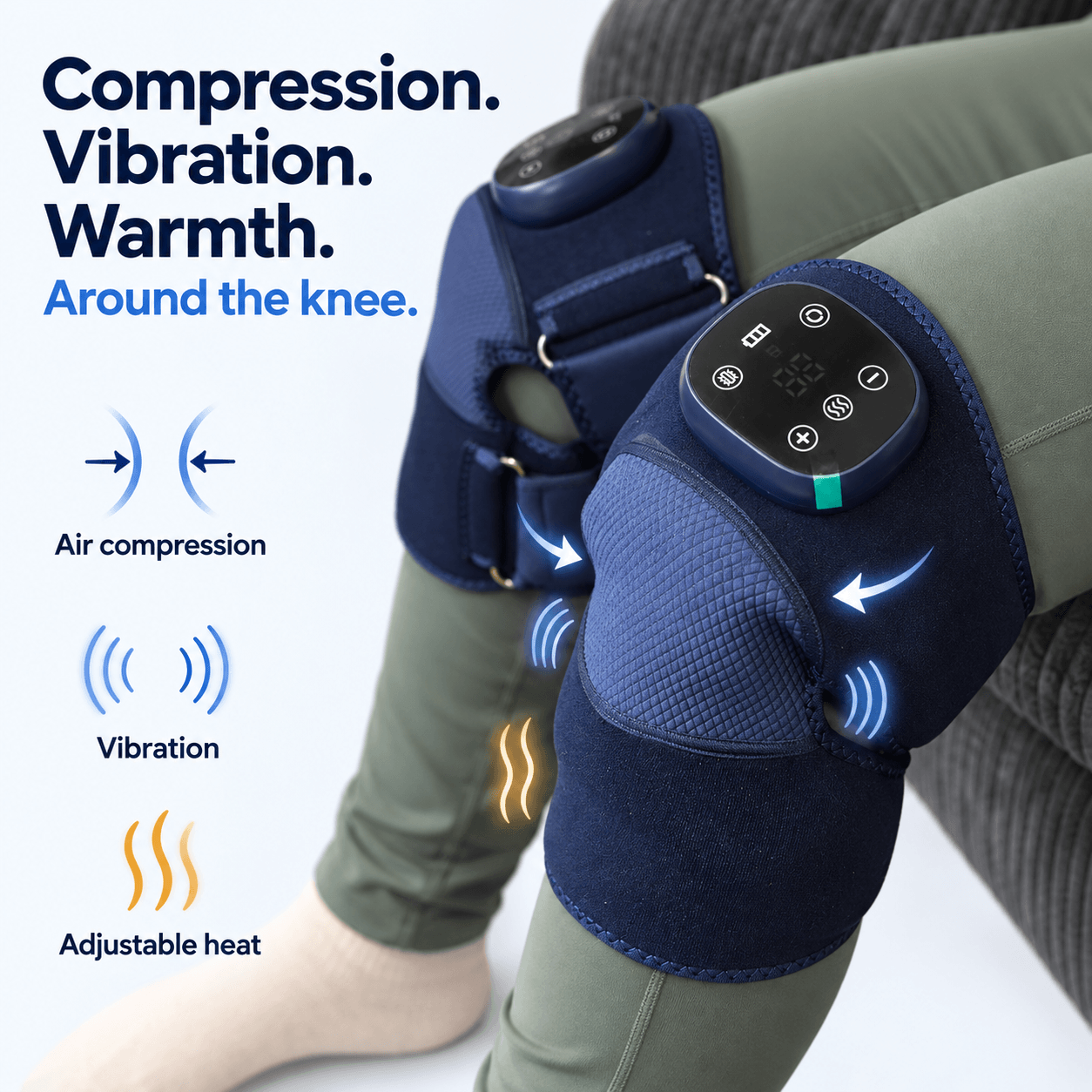 Oasis Heated Knee Massager product view 4