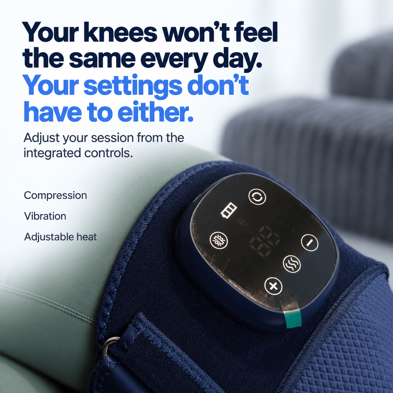 Oasis Heated Knee Massager product view 5