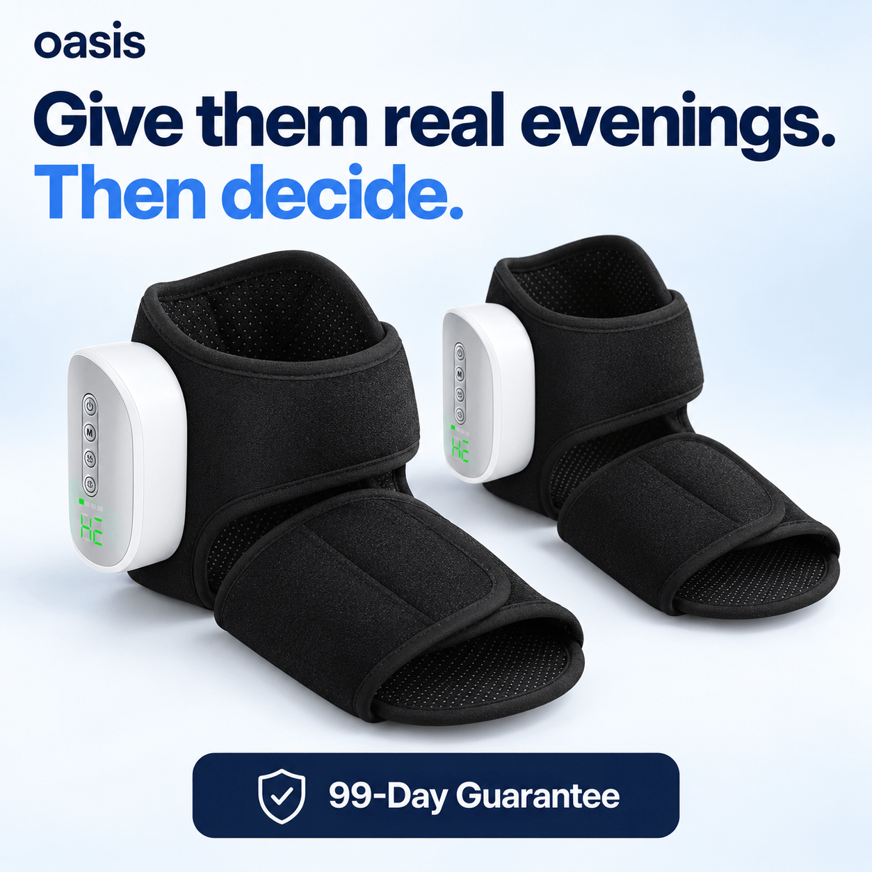 Oasis Foot Relief Wrap 99-Day Guarantee