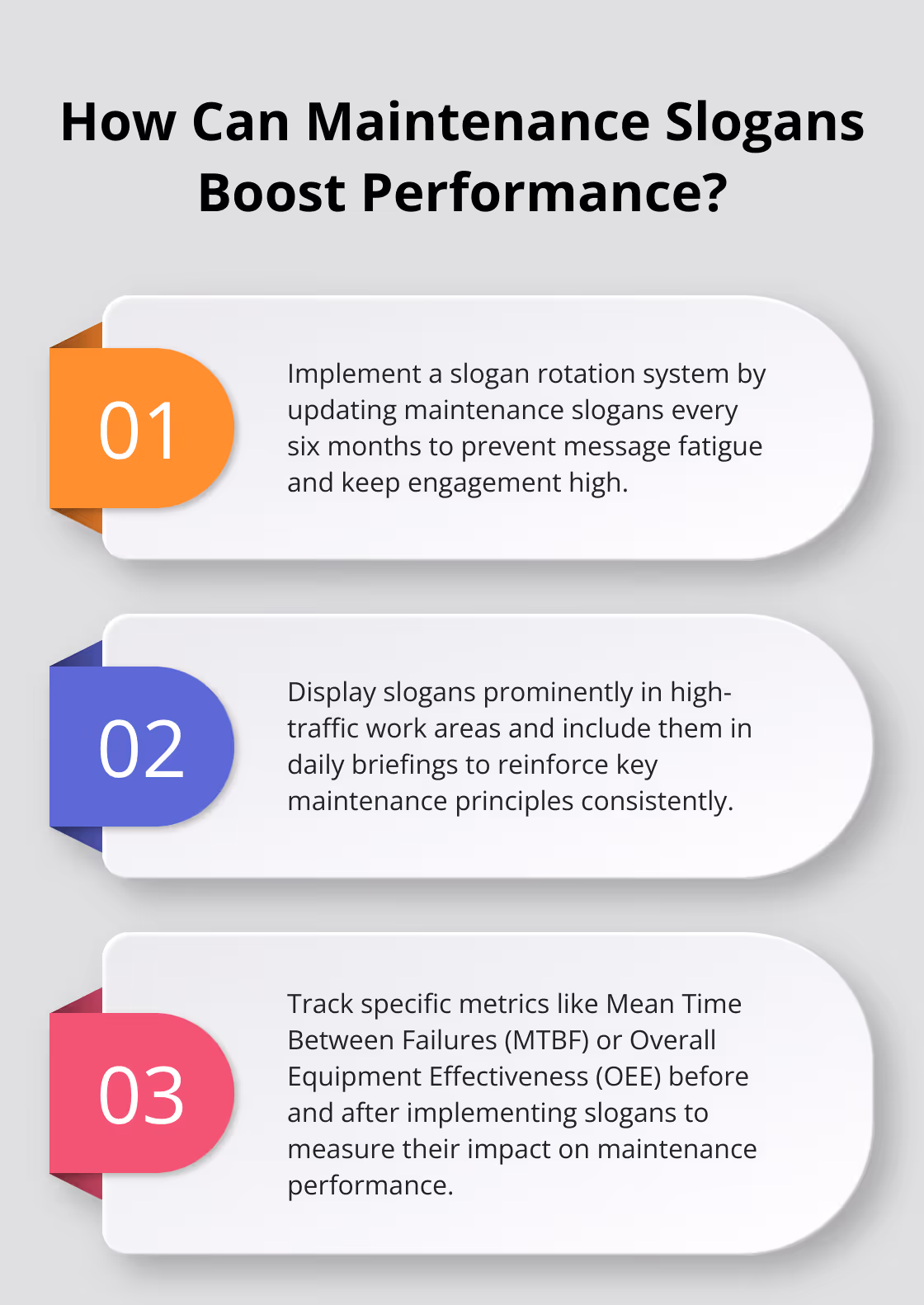 Fact - How Can Maintenance Slogans Boost Performance?
