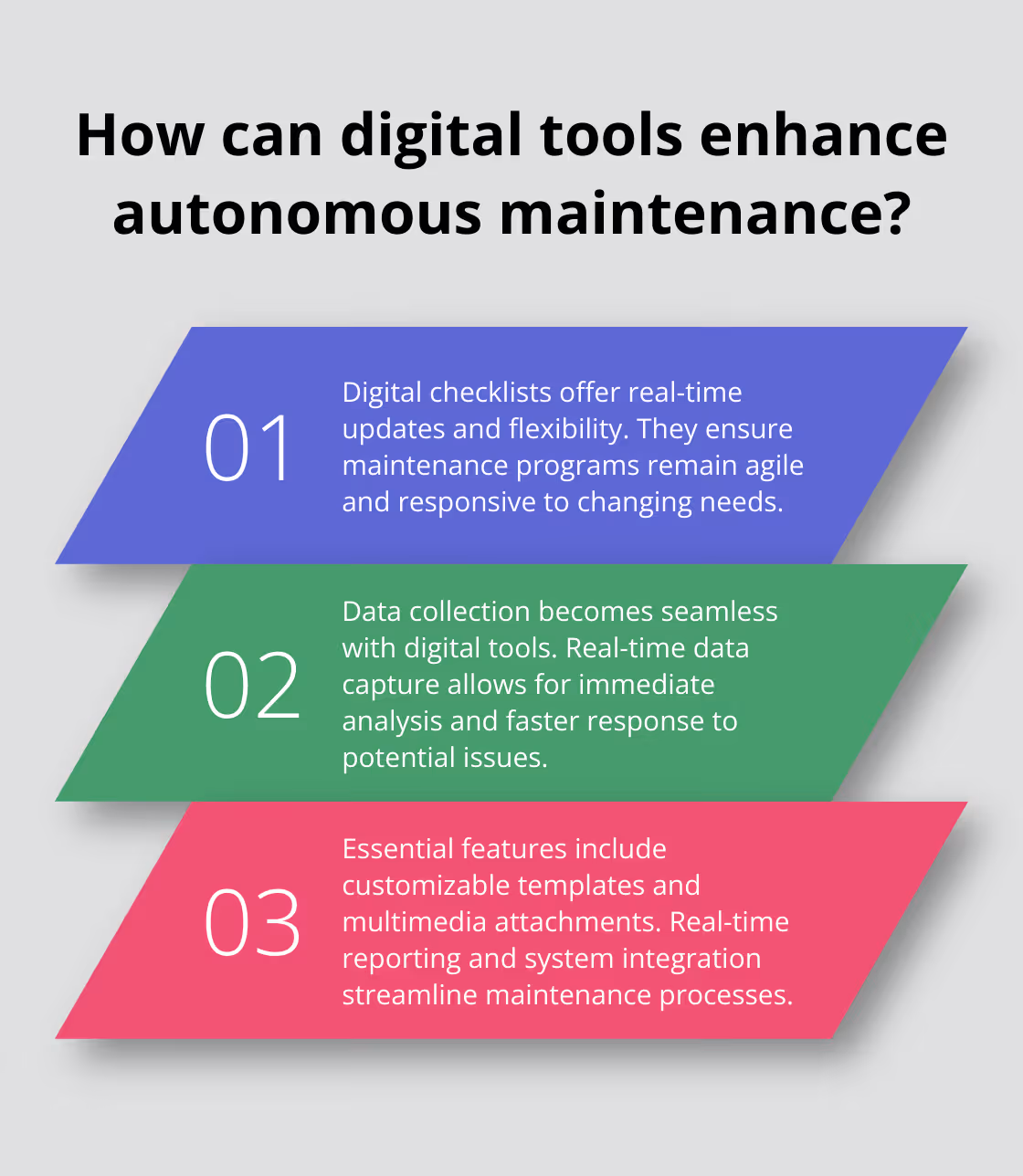Fact - How can digital tools enhance autonomous maintenance?