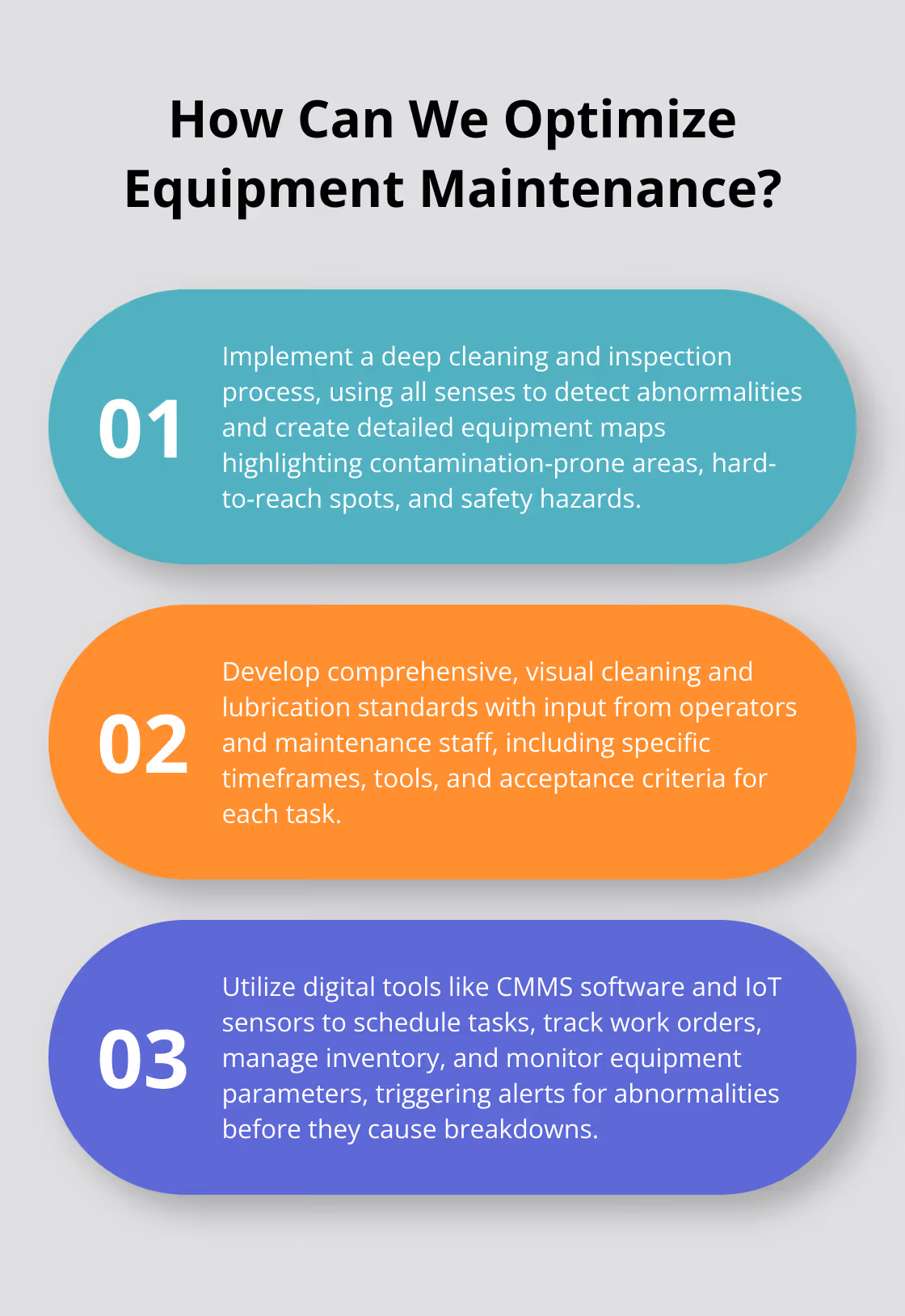 Infographic: How Can We Optimize Equipment Maintenance?