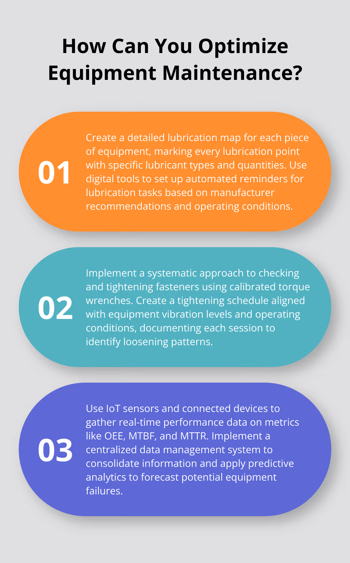 Infographic: How Can You Optimize Equipment Maintenance?