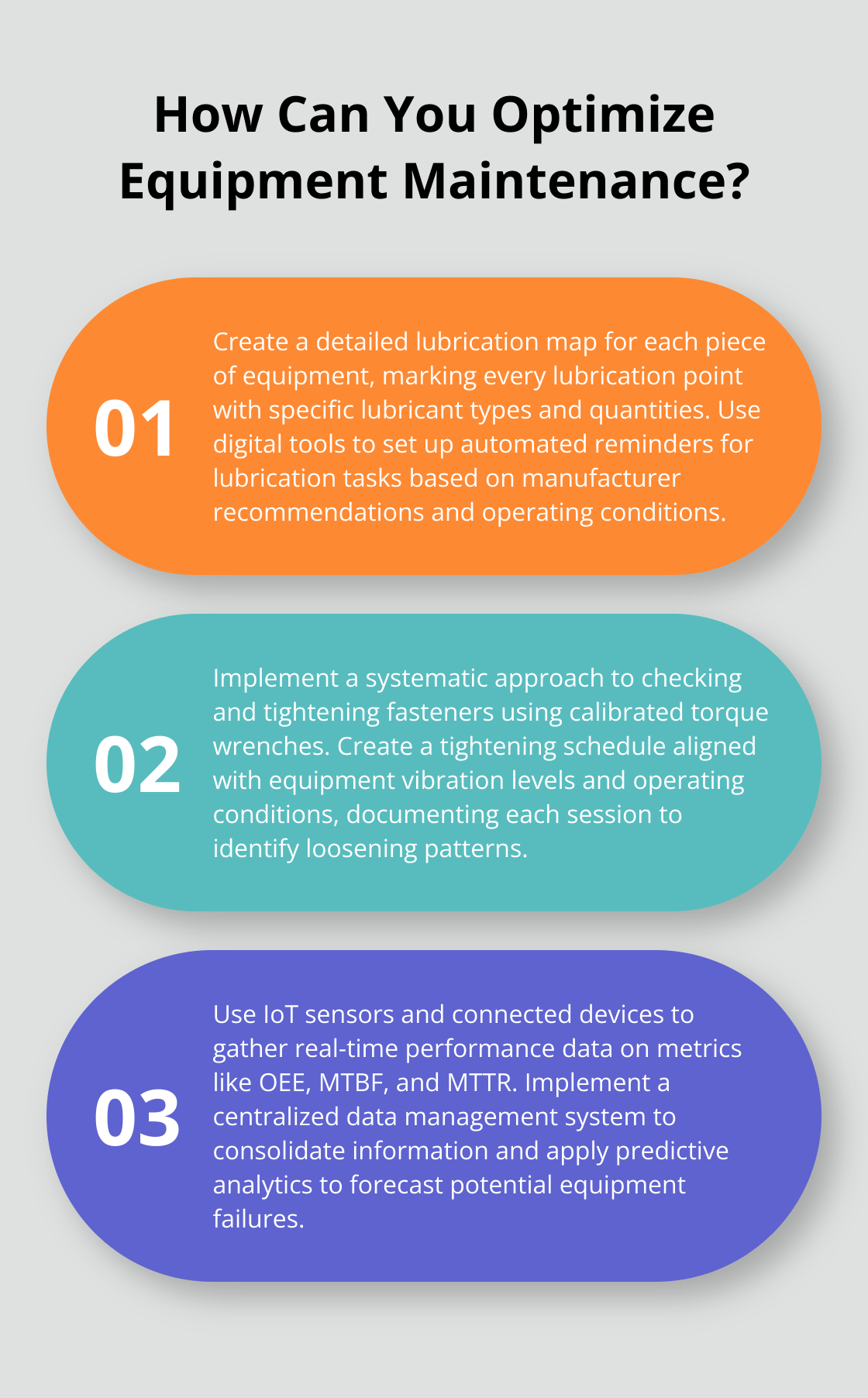 Infographic: How Can You Optimize Equipment Maintenance?