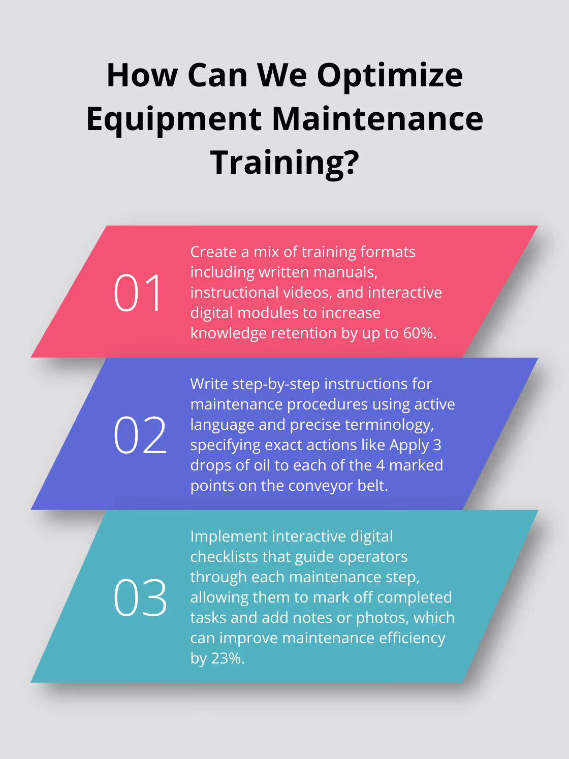 Fact - How Can We Optimize Equipment Maintenance Training?