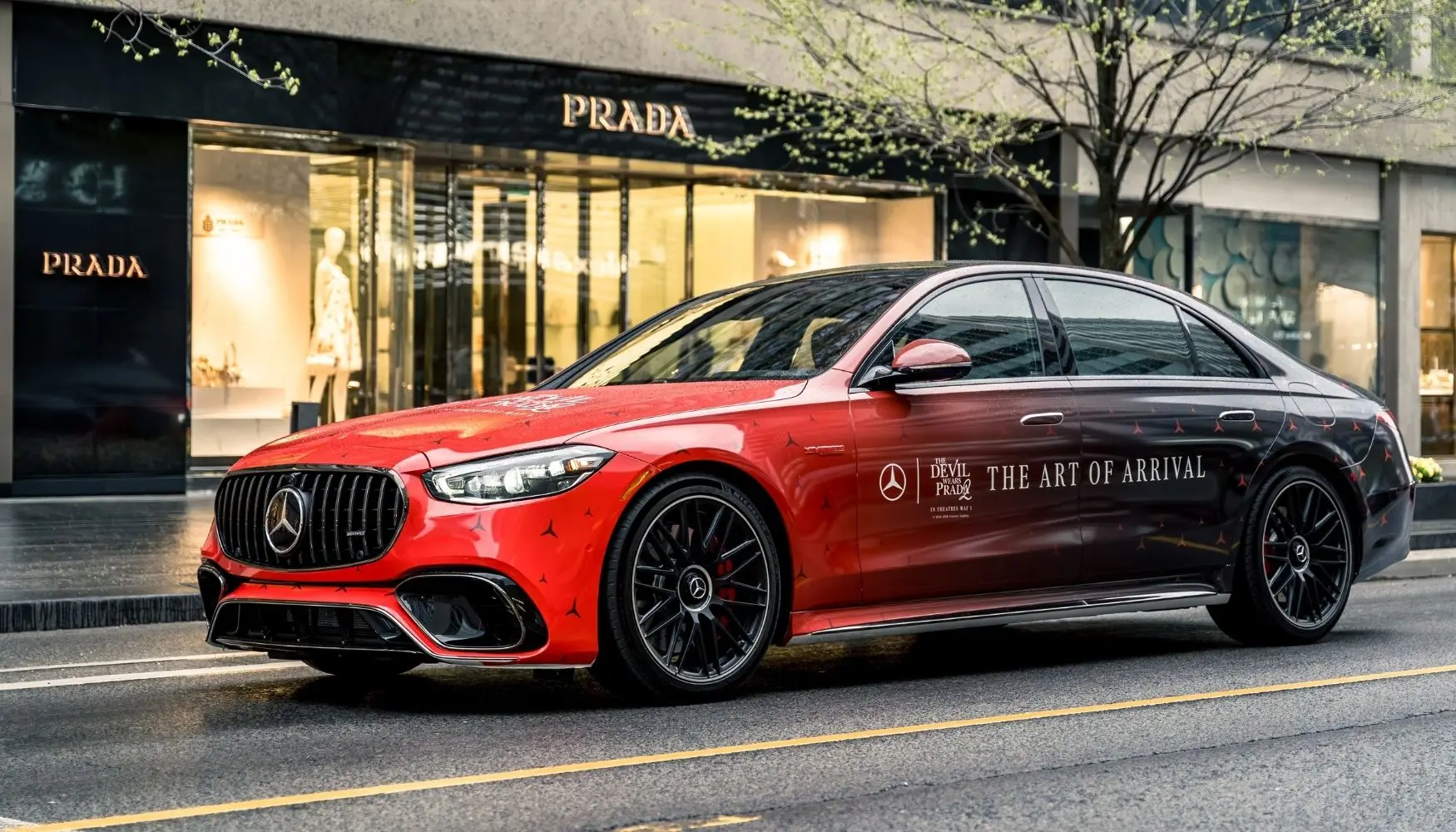 A graphic designer developing car wrap creative