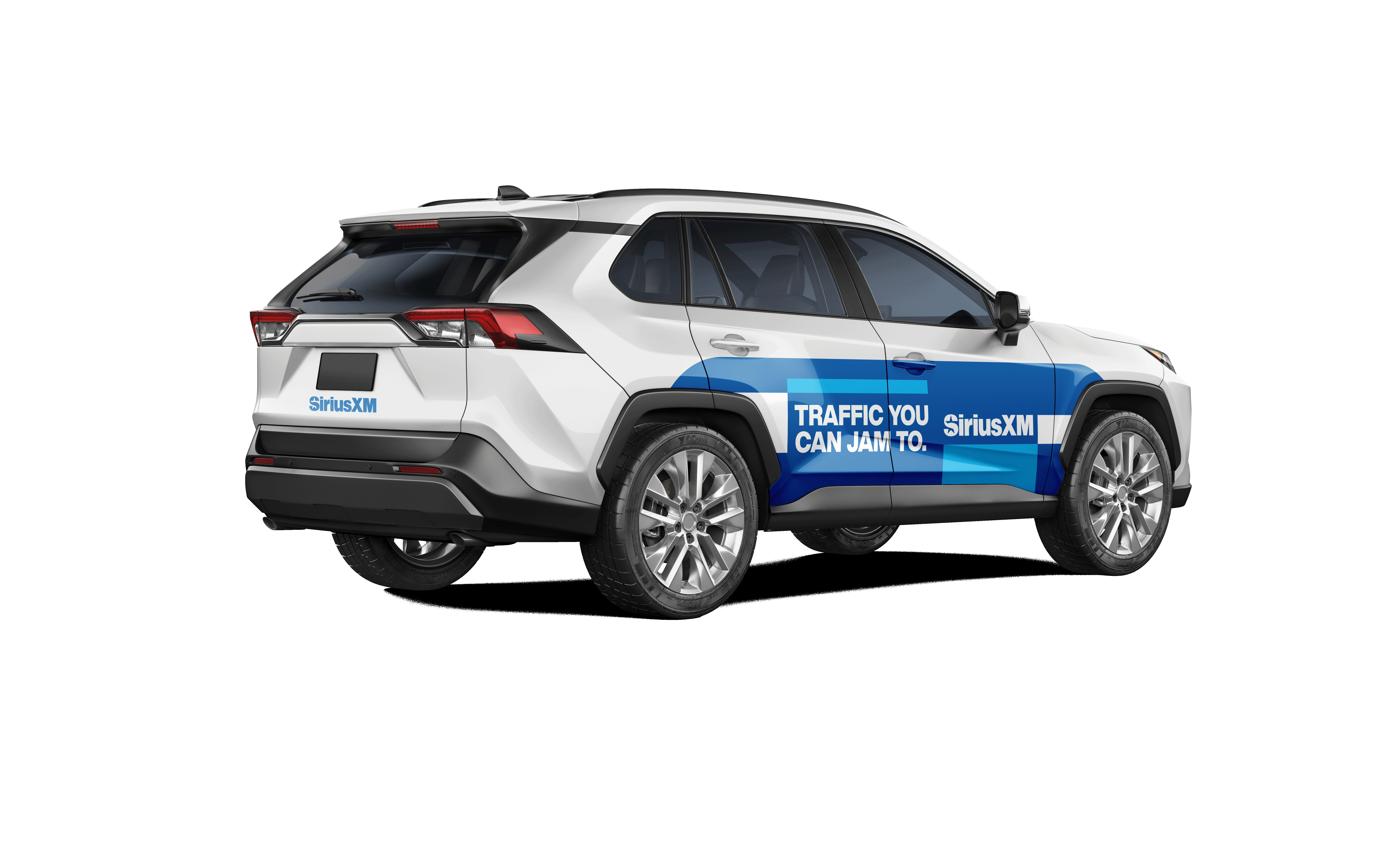 A graphic designer developing car wrap creative
