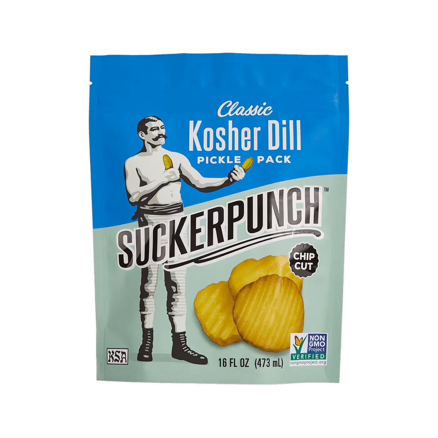 Stand up pickle packaging