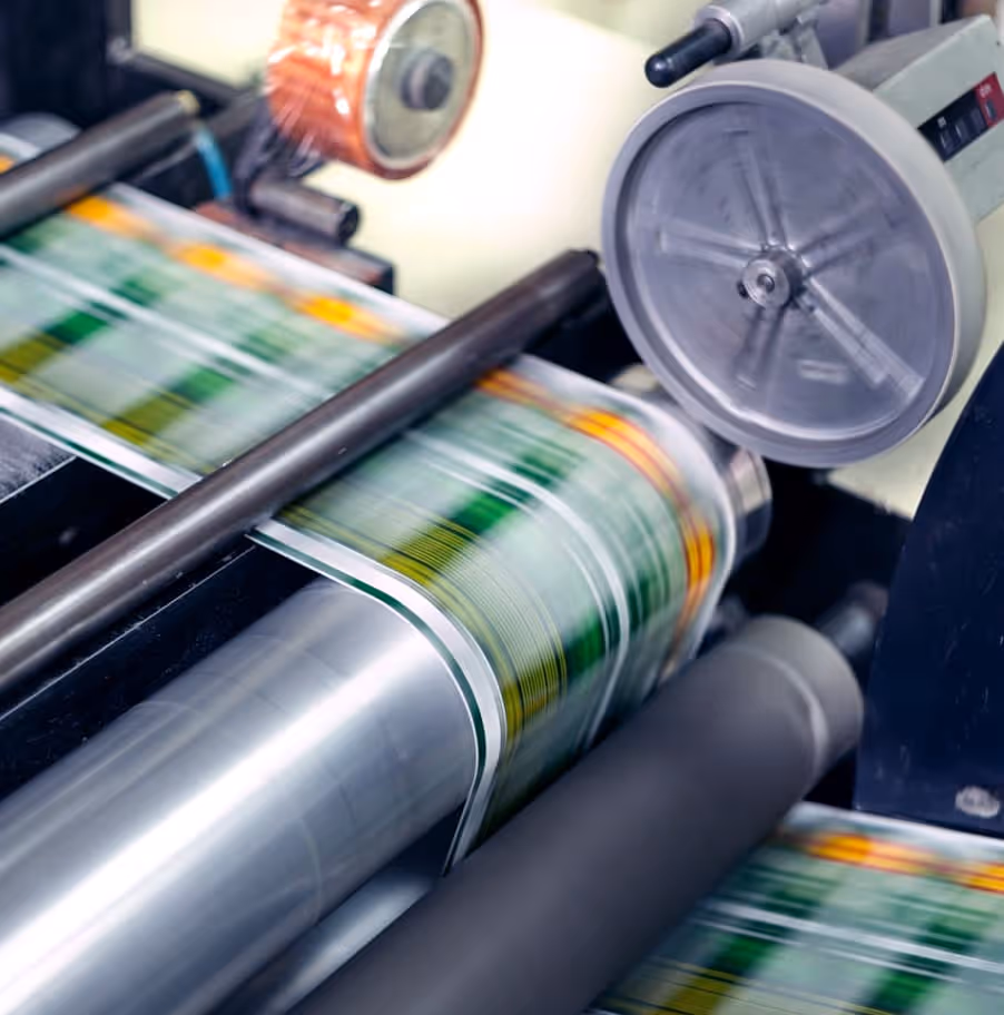 Machine making forming film