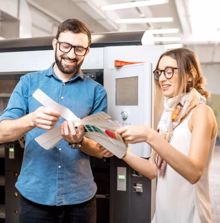 Colleagues design packaging