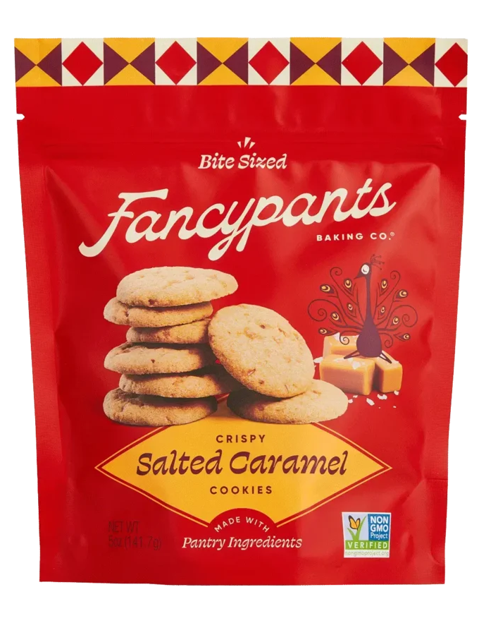 Cookies in stand up pouch