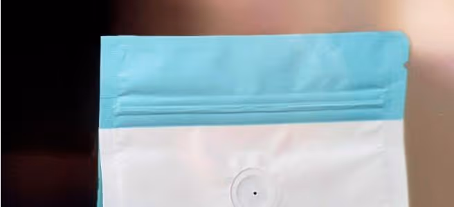 Tie at the top of packaging