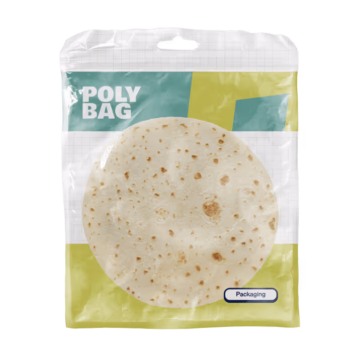 Polybag with wraps inside