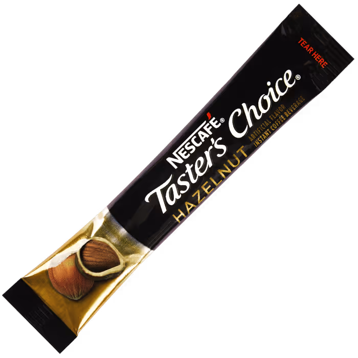 Tasters choice coffee stick packaging