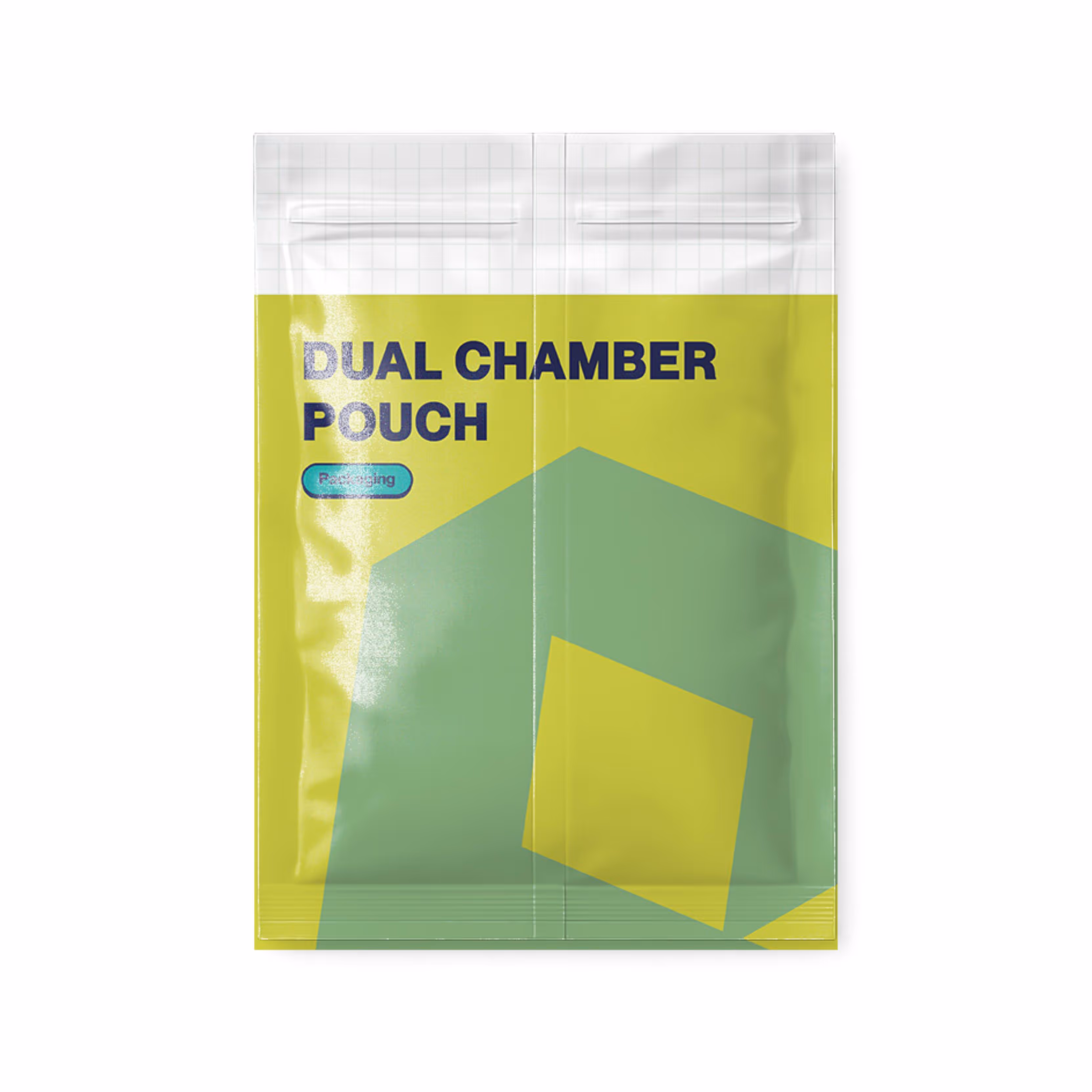 Dual chamber pouch