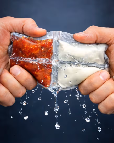 Leak proof sachets