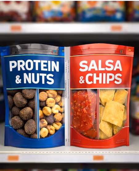 Nut and chip packaging