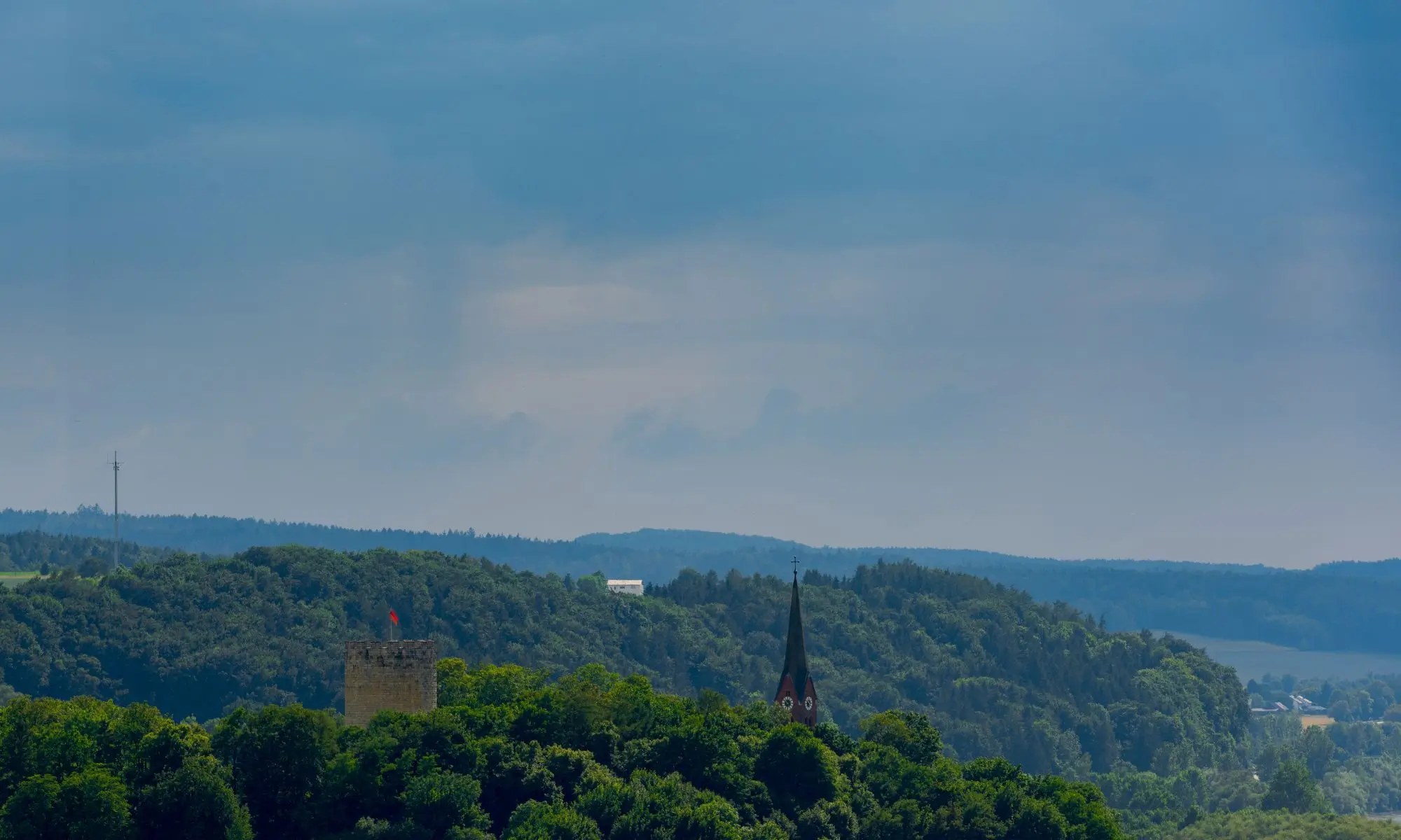 Sicht auf Immobilien in Bad Abbach