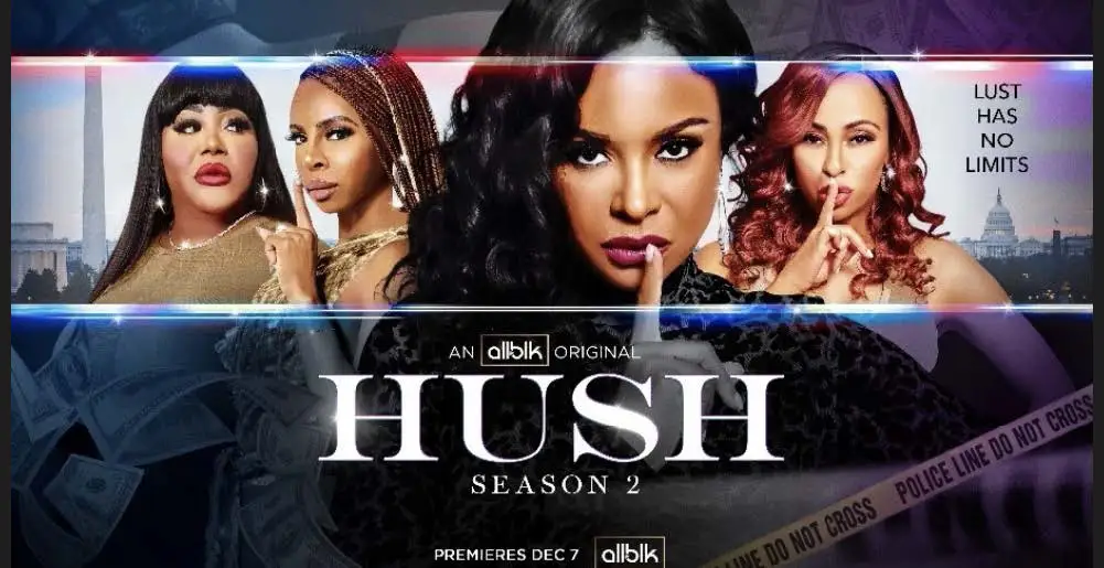 Poster for the movie Hush, in which sofale was a set and production design in