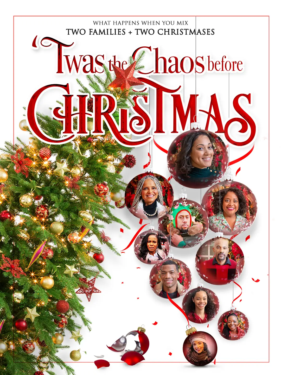 Set and production design for the movie twas chaose before cristmas