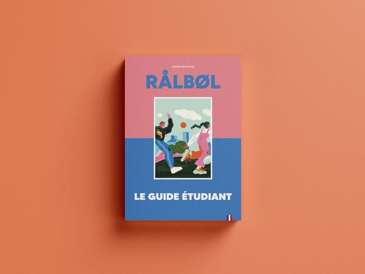 Couverture de RÅLBØL, le guide étudiant de Génép Éditions, format A5