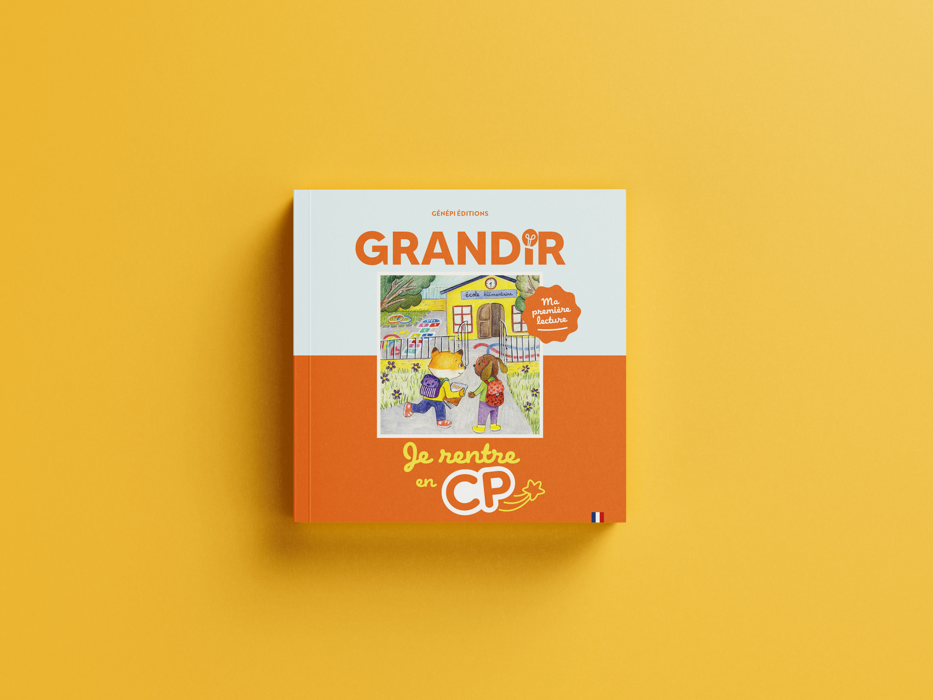 Couverture de GRANDIR, le guide de l’entrée au CP de Génép Éditions