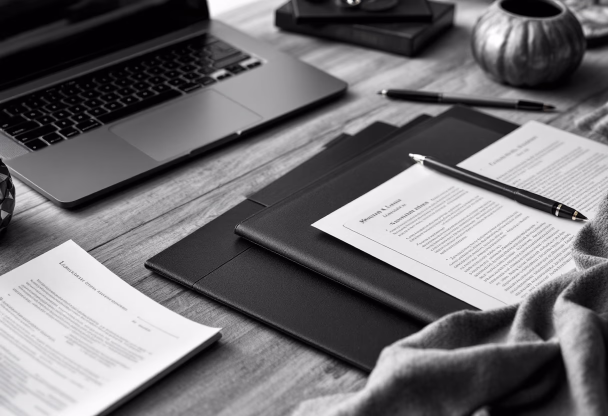 image of business professional reviewing analytics (for a hr tech)