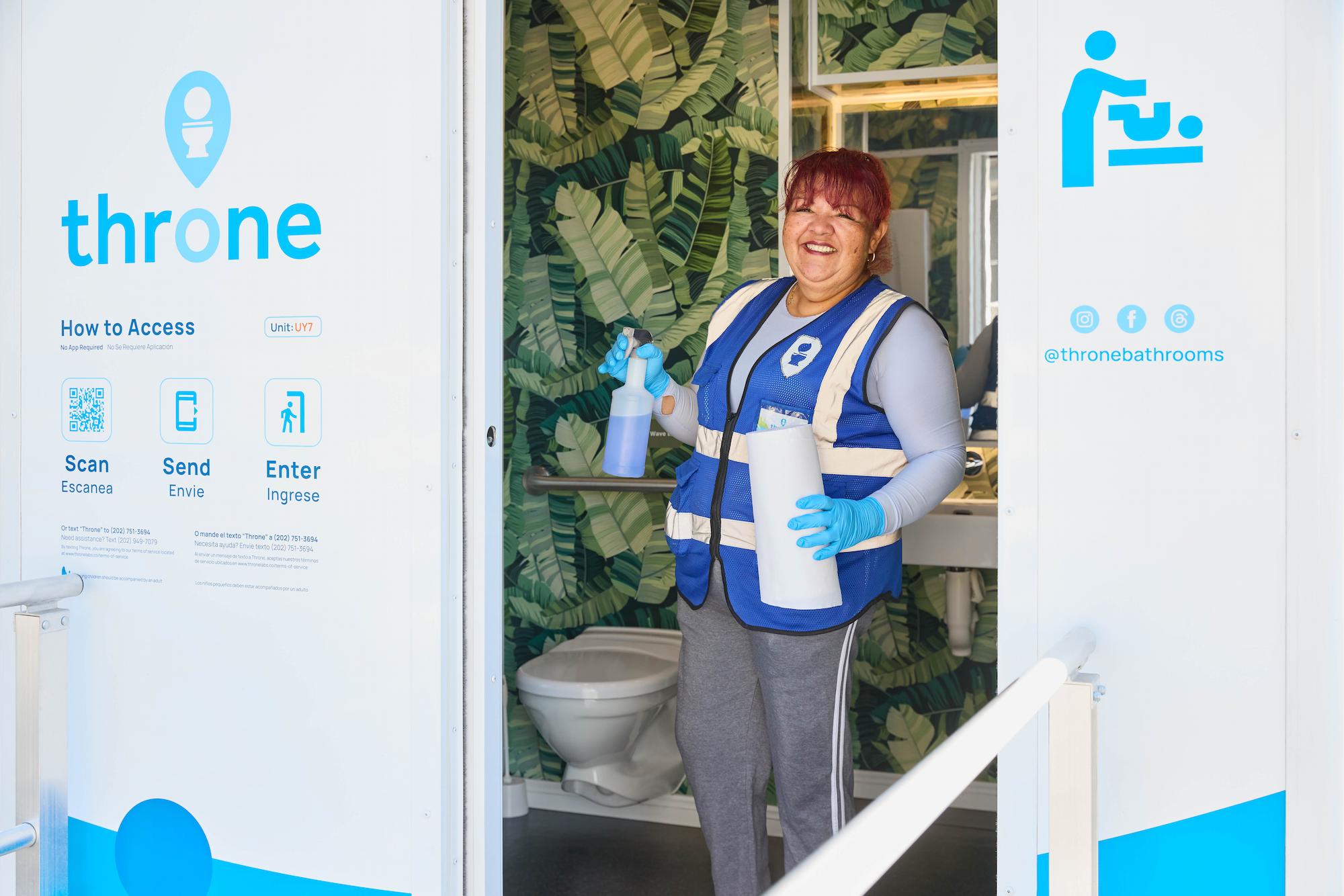 What does cleanliness have to do with restroom accessibility?