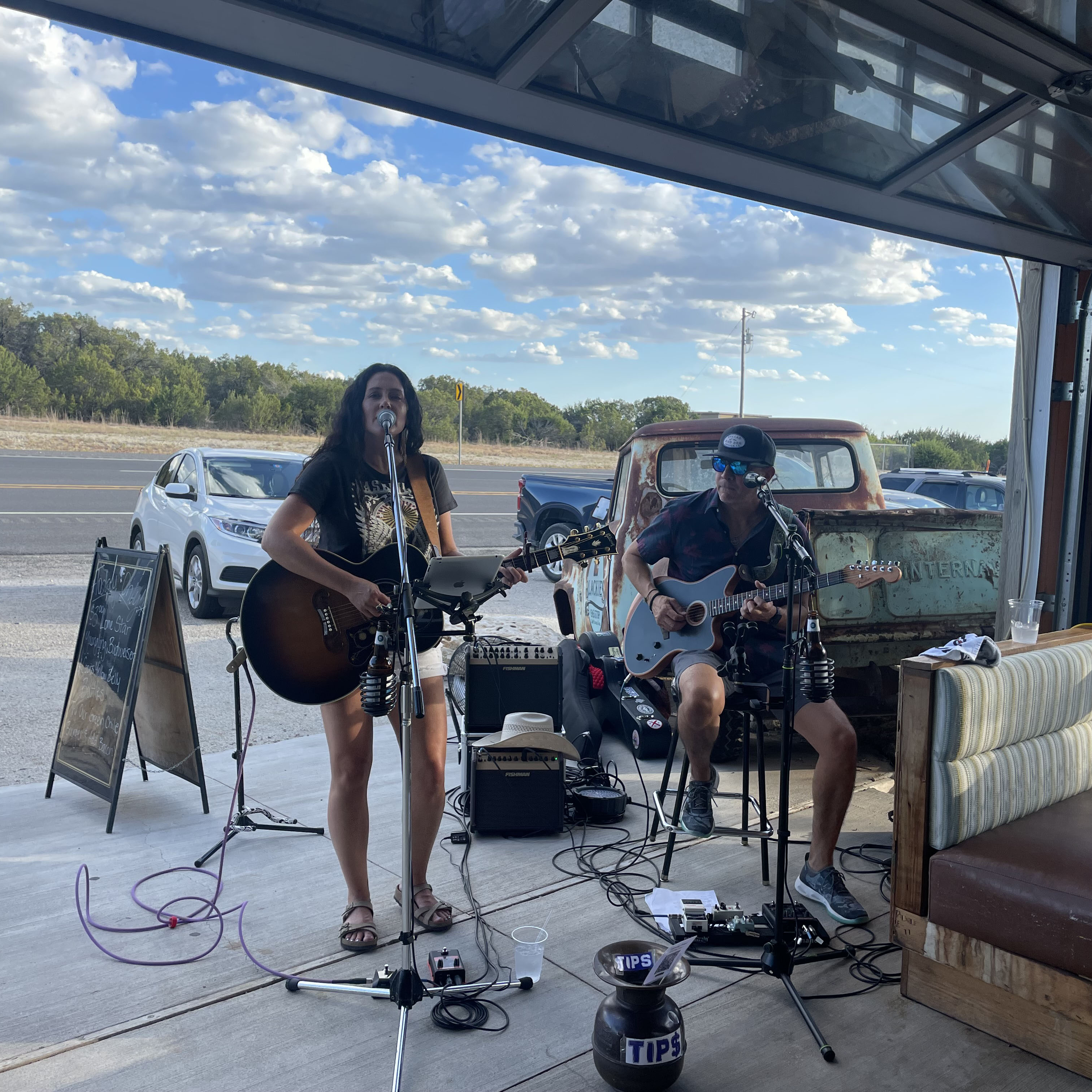image of people enjoying drinks at the bar