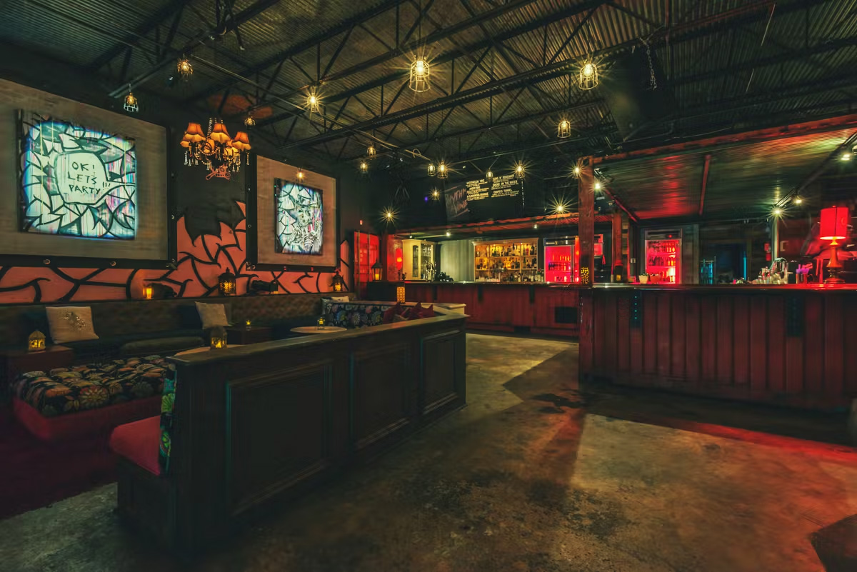 image of a decorated venue (for an event planning service)