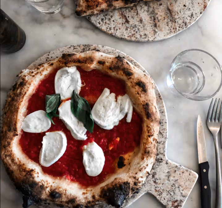 Italian food stock image