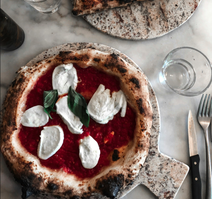 Italian food stock image