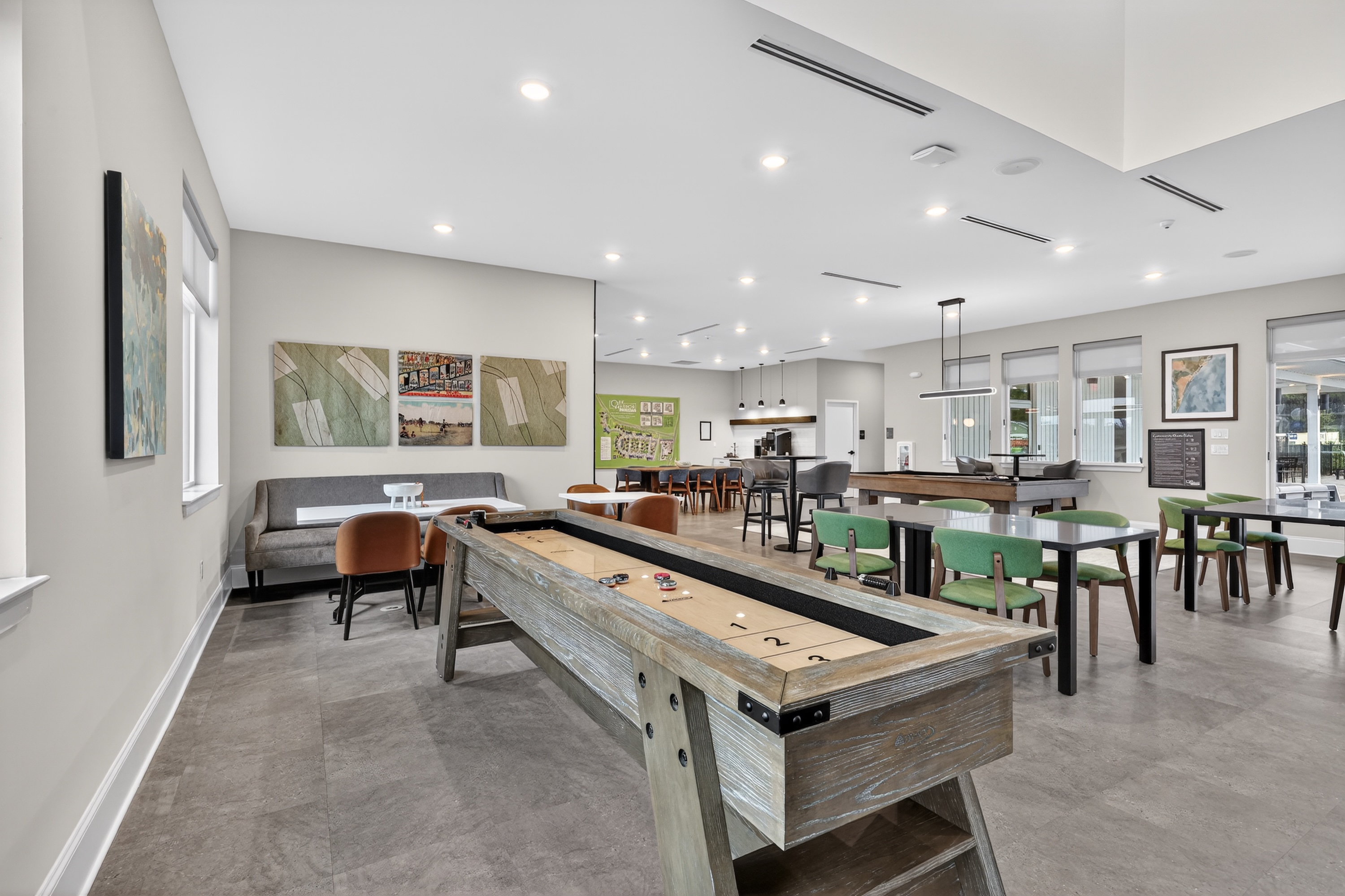 Clubhouse game area