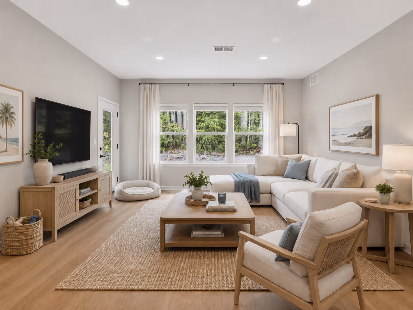 Oak Harbor Village living room