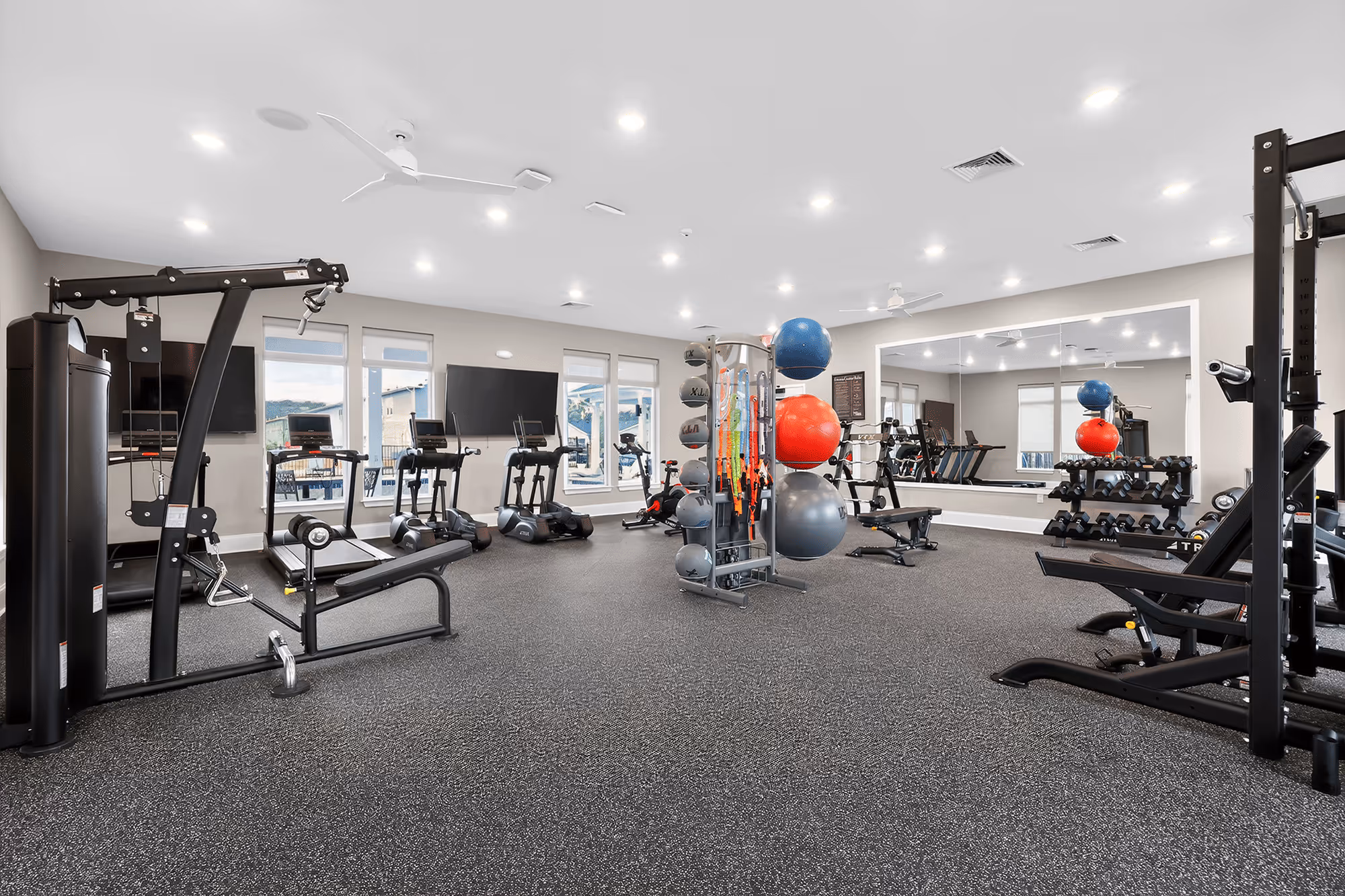 Fitness Center with equipment