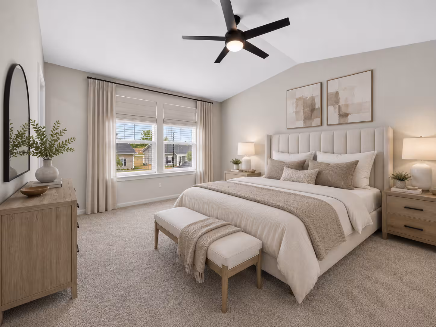 Bedroom with bed