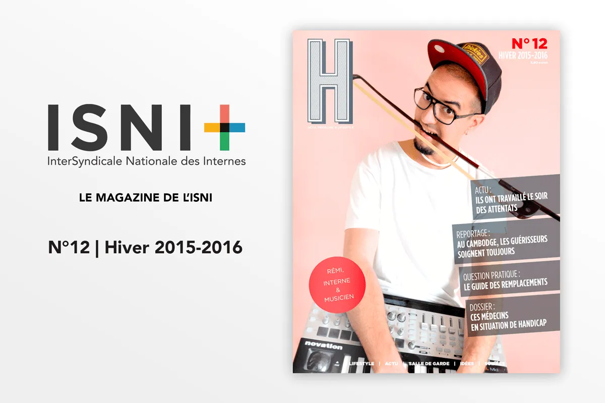 Couverture du magazine de l'ISNI n12
