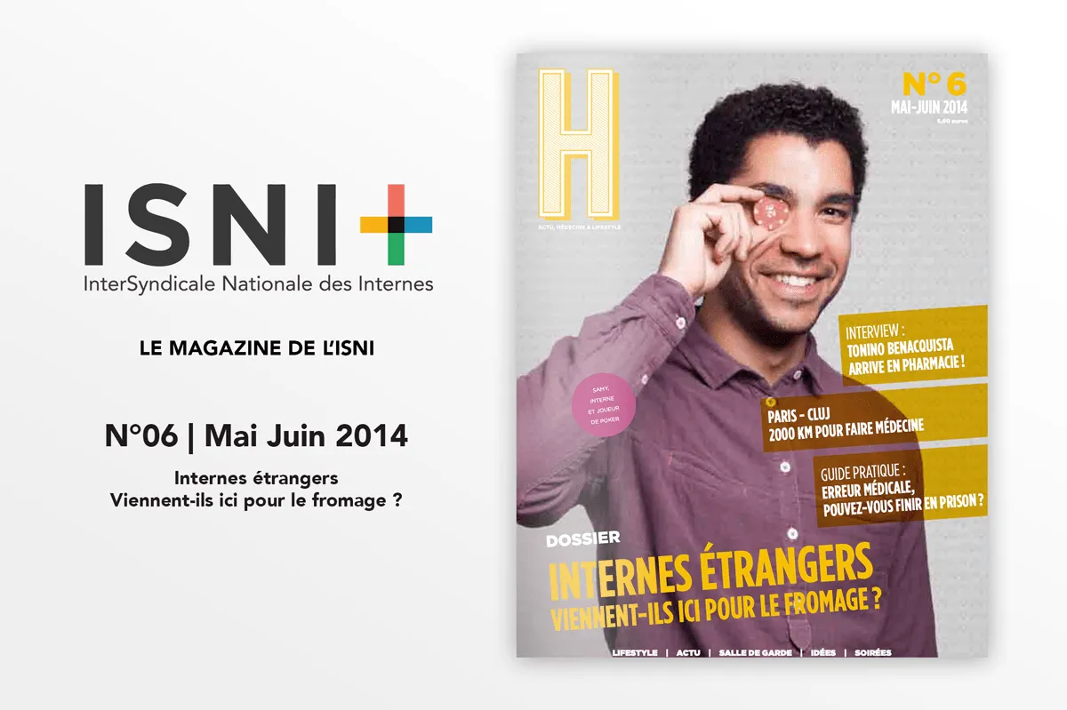 Couverture du magazine de l'ISNI n06