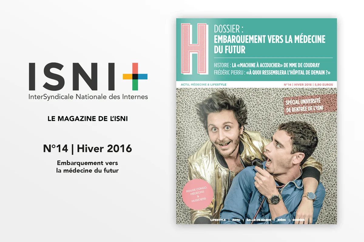 Couverture du magazine de l'ISNI n14