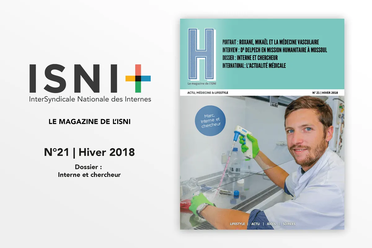 Couverture du magazine de l'ISNI n21