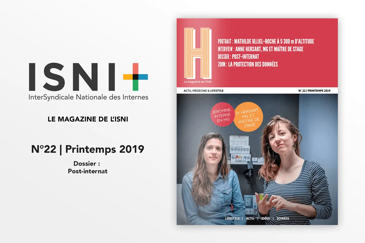 Couverture du magazine de l'ISNI n22