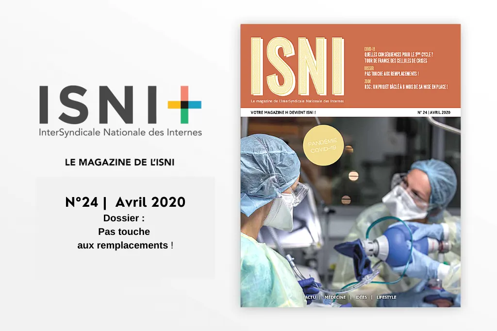 Couverture du magazine de l'ISNI n24
