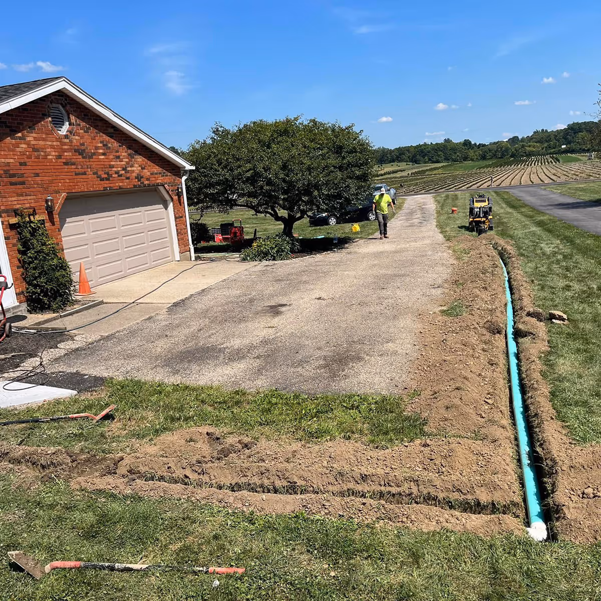 Concrete driveway installation near me