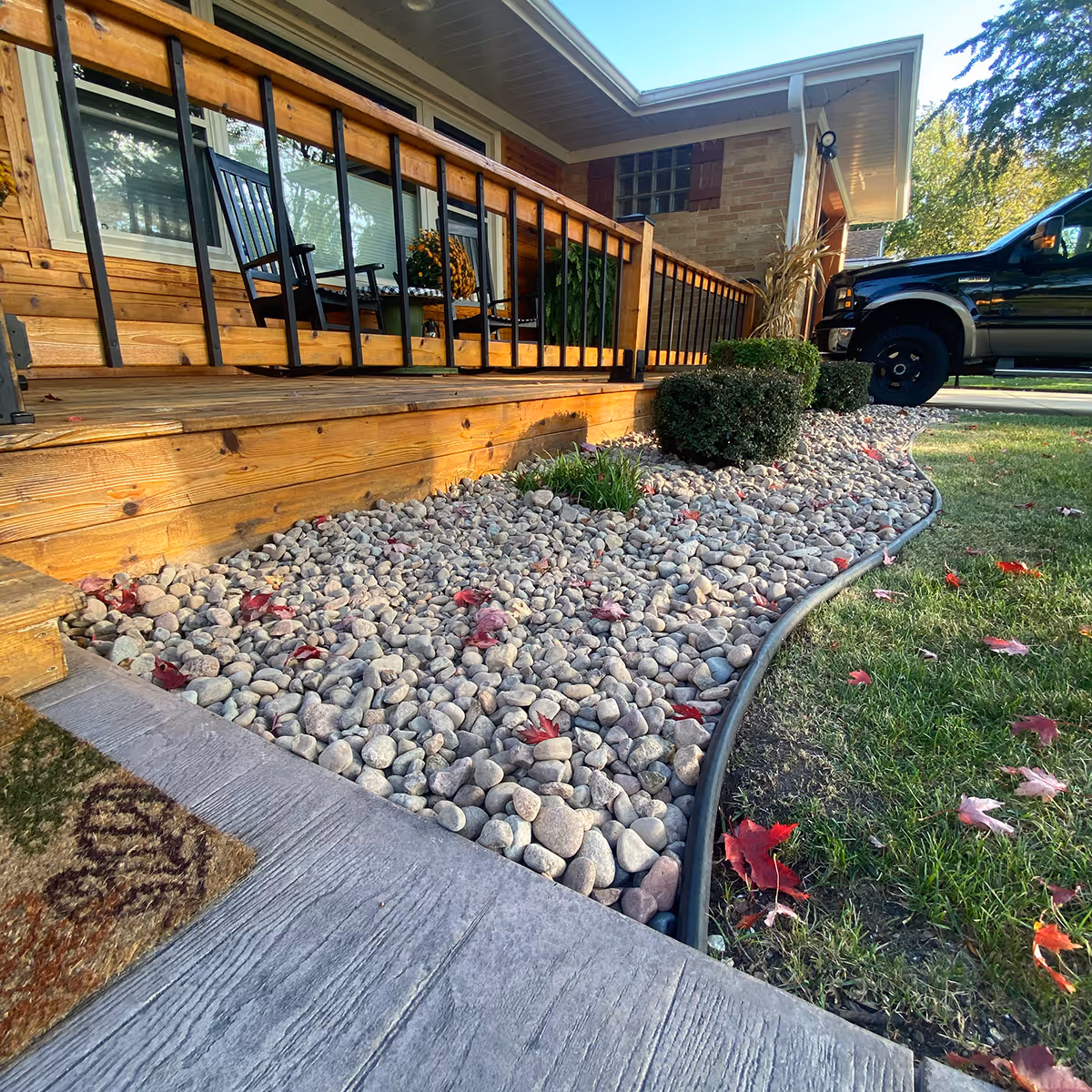 Landscape bed care and seasonal maintenance services