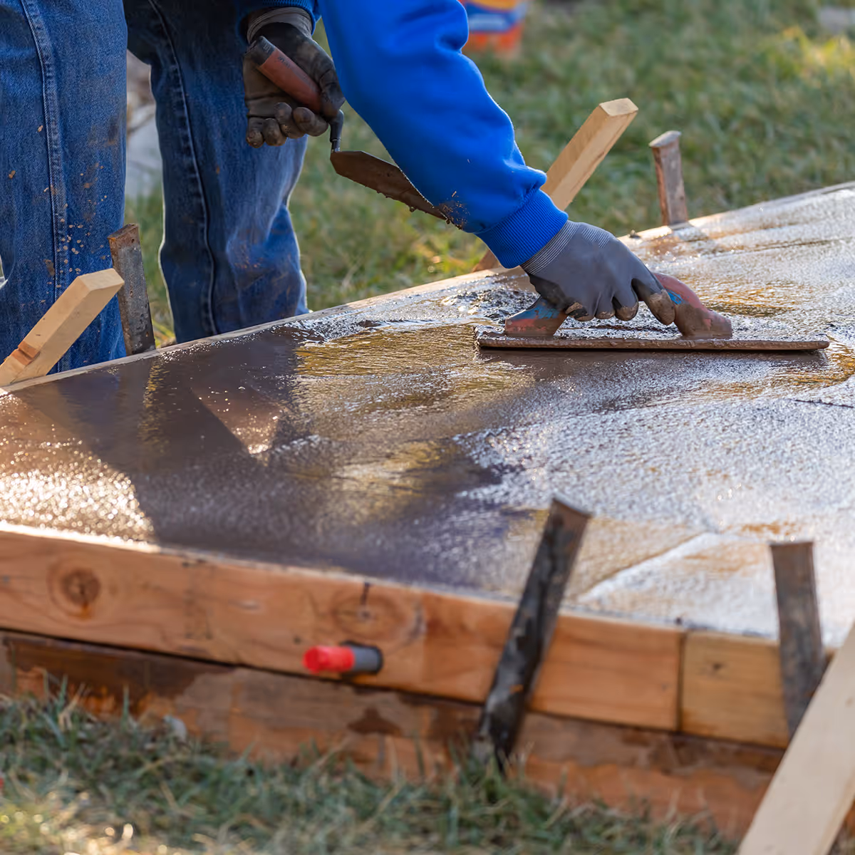Concrete driveway and walkway installation near me