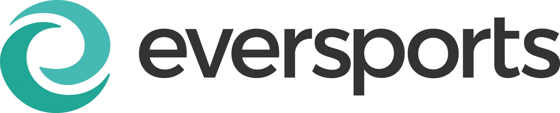 Eversports logo with intertwined circular shapes to the left of the brand name.