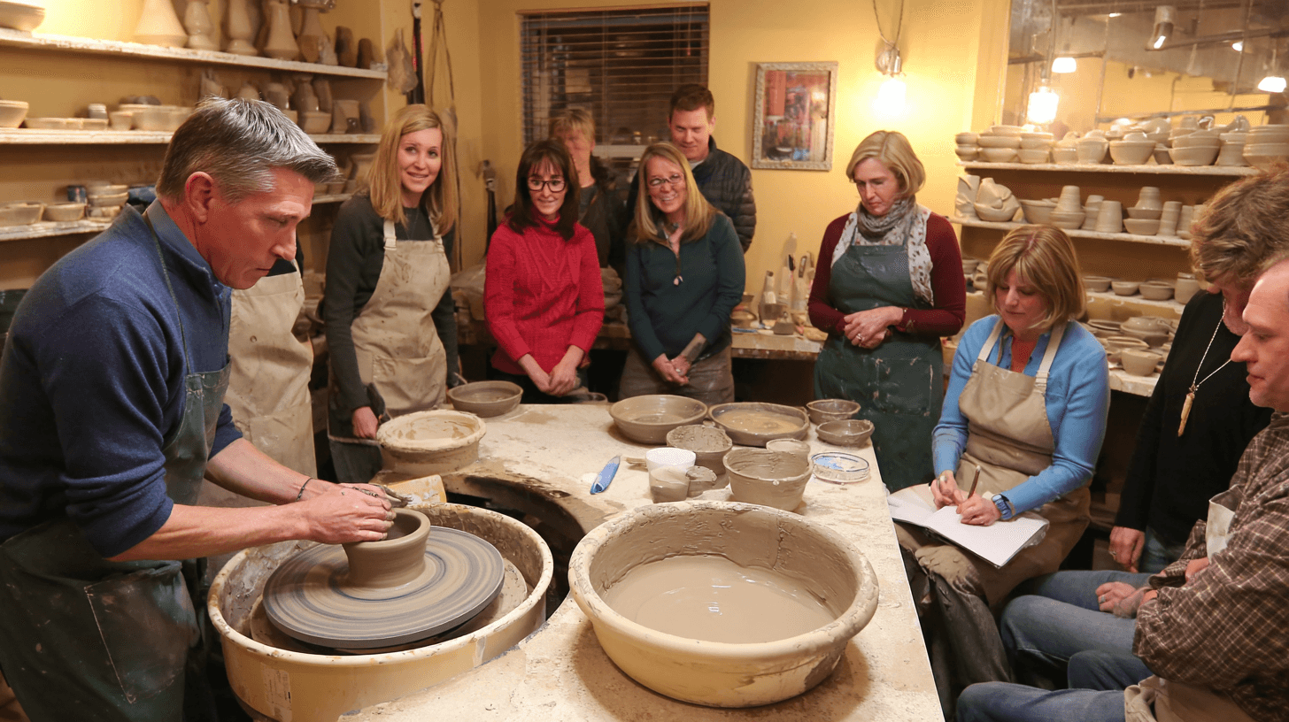 Atelier poterie, matériel et mise en place dans vos locaux